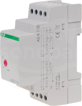 AS-B110 110V 16A TH-35 AUTOMAT SCHODOWY