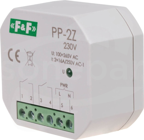 PP-2Z 230V PRZEKAŹNIK ELEKTROMAGNETYCZY