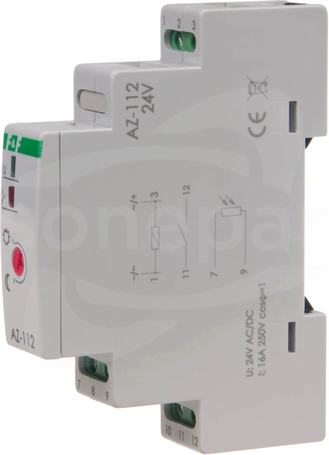 AZ-112-24V 16A TH35 IP65 AUTOMAT ZMIERZCHOWY
