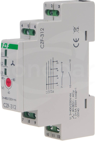CZF-312 Czujnik zaniku fazy