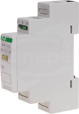 LK-712Y 5-10VAC/DC 1xLED żółty Lampka kontroli zasilania