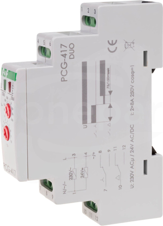 PCG-417DUO PRZEKAŹNIK CZASOWY GW-TRÓJK