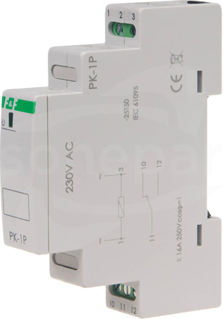 PK-1P 230VAC Przekaźnik elektromagnetyczy