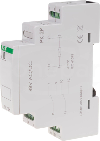 PK-2P 48VAC/DC PRZEKAŹNIK ELEKTROMAGNETYCZY