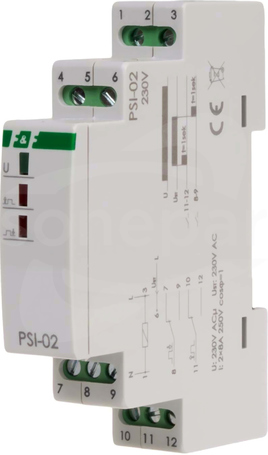 PSI-02 2x8A 230V TH35 PRZETWORNIK SYGNAŁU