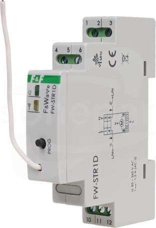 FW-STR1D 230V DIN 85-265VAC/DC STEROWNIK ROLET RADIOWY