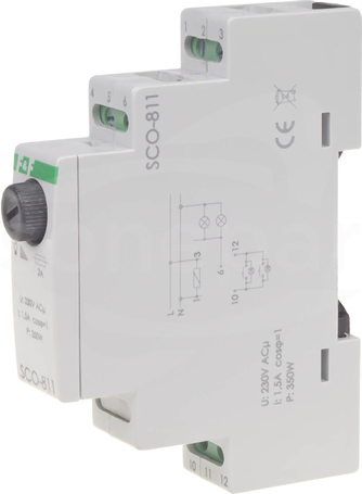 SCO-811 TH35 350W ŚCIEMNIACZ BEZ PAMIĘCI