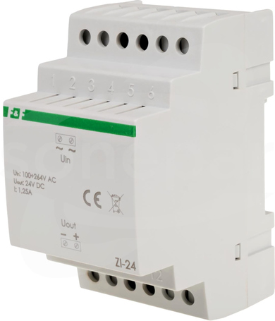 ZI-24 100-264VAC/24VDC 1,25A ZASILACZ IMPULSOWY