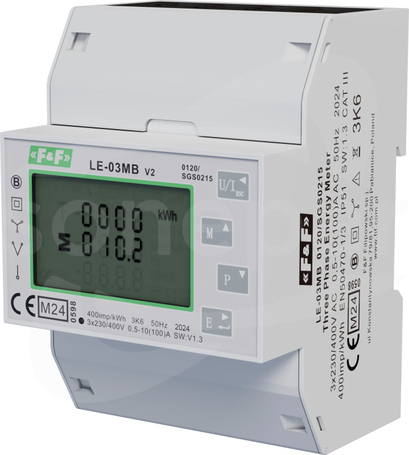 LE-03MB LICZNIK ENERGII 3-FAZ.