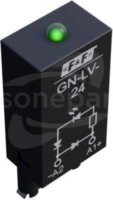 GN-LV-24 Moduł przeciwprzepięciowy z diodą LED