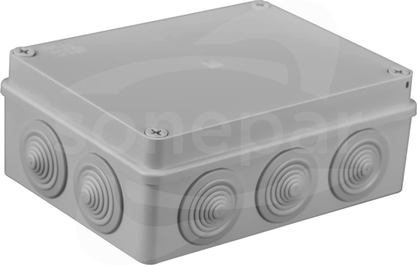 S-BOX 406 190x140x70 IP65 10 dł. Puszka natynkowa