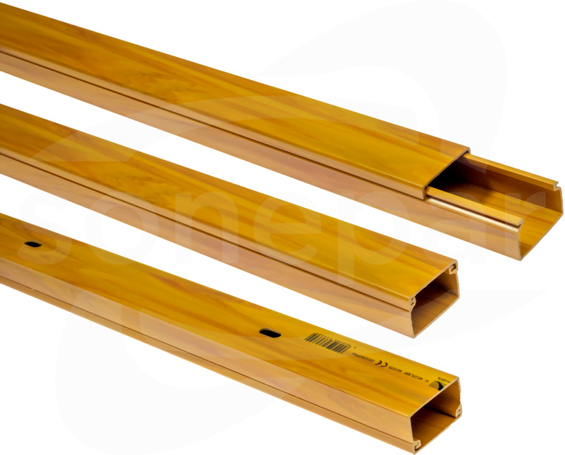 Kanał 40x25 jasny brąz Kanał jasny brąz