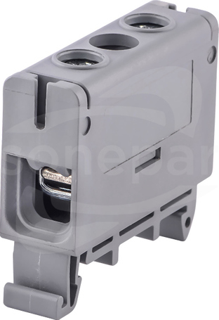 1x4-16mm2 AL/CU Listwa zaciskowa LZS w korpusie szara