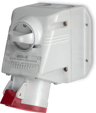 32A 400V 3P+Z+N wył. 0-1 Gniazdo stałe