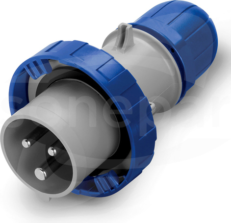 OPTIMA 2P+E 16A IP67 skręcana Wtyczka