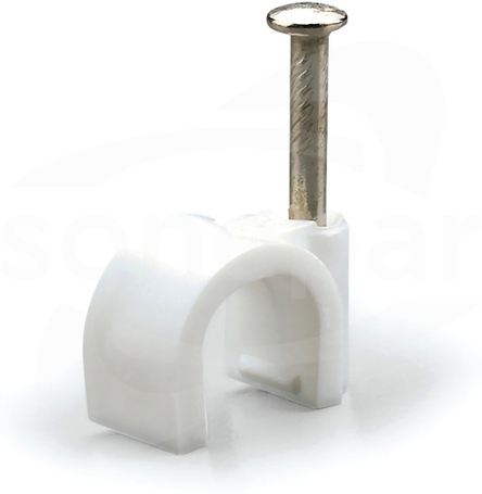 Uchwyt kablowy 22mm szary Uchwyt kablowy