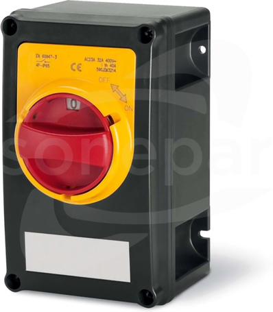 ISOLATOR 3P 20A IP65 Wyłącznik awaryjny