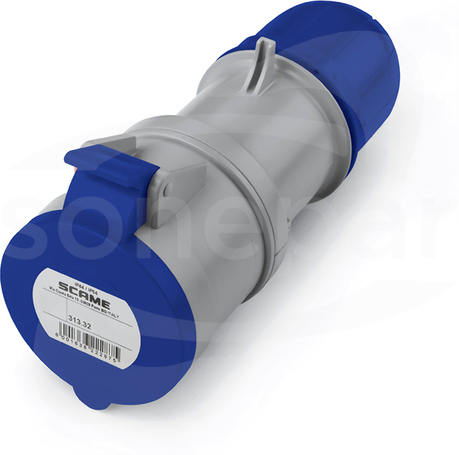 OPTIMA 2P+E 32A IP44 Gniazdo przenośne skręcane