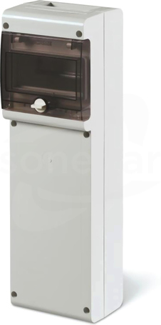 6DIN z 4 bez otworów IP66 Rozdzielnica modułowa