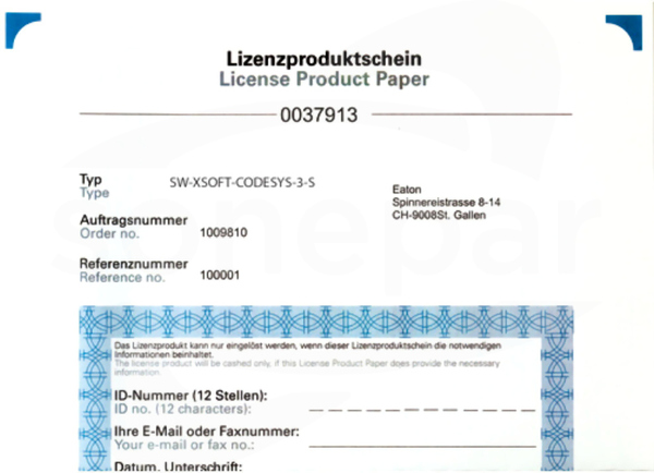 SW-XSOFT-CODESYS-3-S Licencja jednostanowiskowa