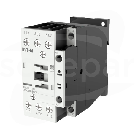 DILM17-01 17A 7,5kW 1NC 220/240VAC Stycznik 3P