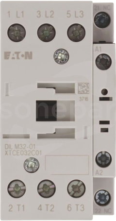 DILM32-01 32A 15,0kW 1NC 230/240VAC Stycznik 3P