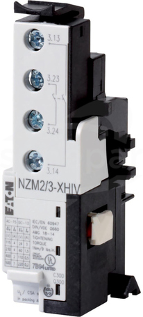 NZM2/3-XHIV 2zw. Styki pomocnicze wyprzedzaj.