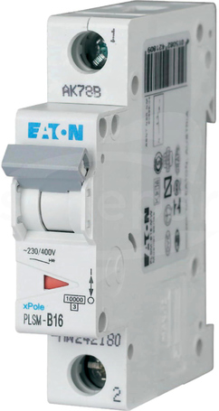 PLSM-D16-MW 1P D16A 10kA Wyłącznik nadprądowy