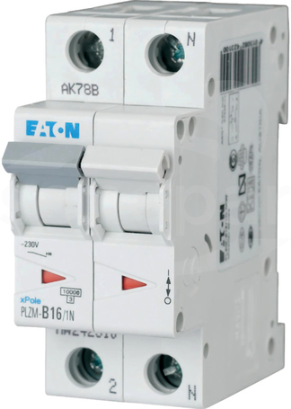 PLZM-C16/1N-MW 1P+N C16A 10kA Wyłącznik nadprądowy
