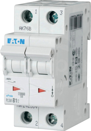 PLSM-C0,5/2-MW 2P C0,5A 10kA Wyłącznik nadprądowy