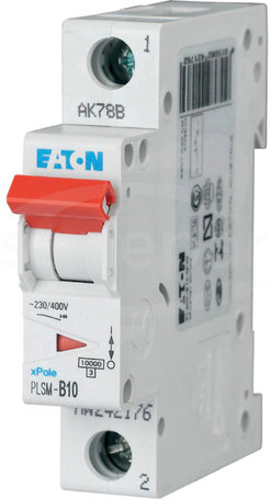 PLSM-C10-MW 1P C10A 10kA Wyłącznik nadprądowy