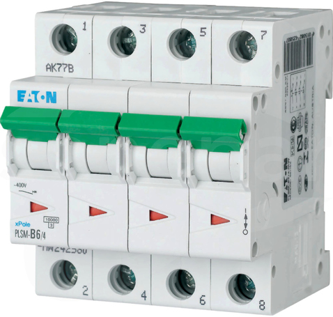 PLSM-C6/4-MW 4P C6A 10kA Wyłącznik nadprądowy