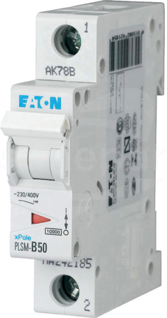 PLSM-C50-MW 1P C50A 10kA Wyłącznik nadprądowy