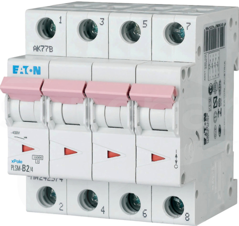 PLSM-D2/4-MW 4P D2A 10kA Wyłącznik nadprądowy