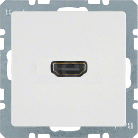 Q.1 biały aksamit Gniazdo HDMI
