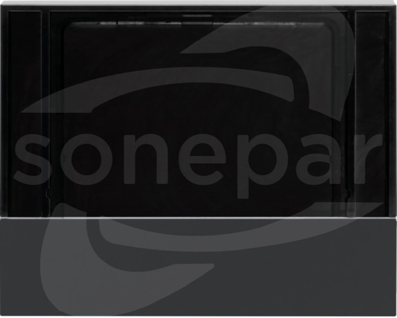 KNX e/s B.x antracyt mat Element centralny do regulatora temperatury