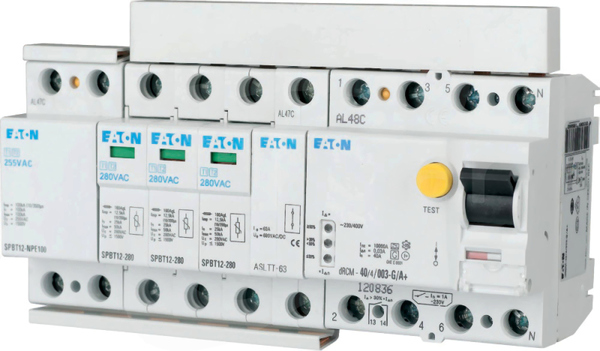 SPBT12-280-3+NPE/BB 3+N typ-B+C Ogranicznik przepięć