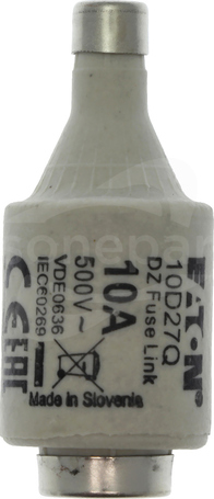 10A DII/E27 500VAC Wkładka bezpiecznikowa