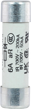 14x51 6A 700VAC Bezpiecznik