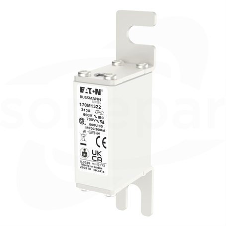 315A 690VAC NH000 szybki Bezpiecznik topikowy