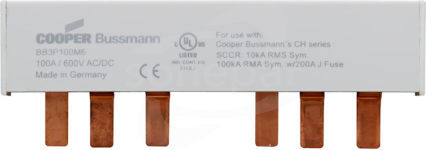 BB3P100M9 9P 100A 600VAC/VDC Szyna łączeniowa