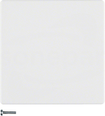 Q.1/Q.3 biały aksamit Przycisk 1x