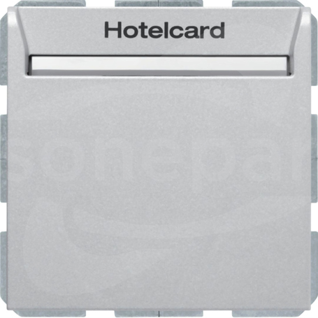 B.KWADRAT aluminium mat lakierowany Łącznik na kartę hotelową