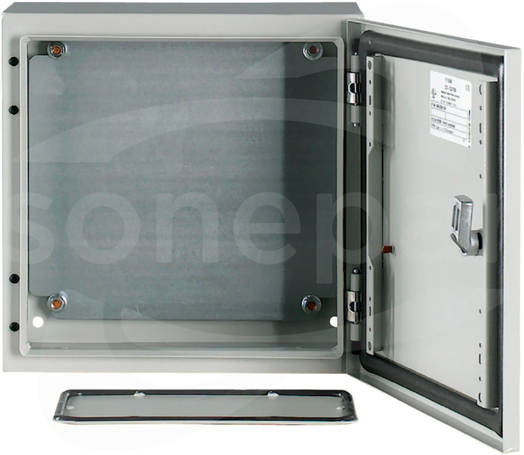 CS-33/150 300x300x150 IP66 Obudowa metalowa z płytą metalowa