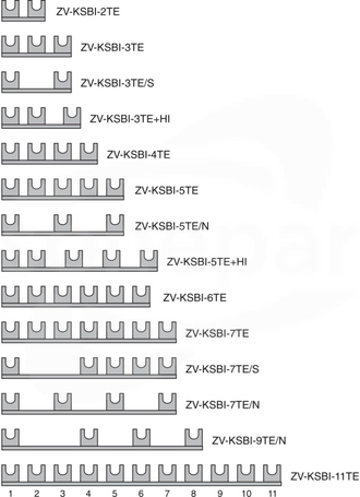 ZV-KSBI-11TE Szyna łączeniowa