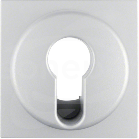 B.Kwadrat/B.7 aluminium mat lakierowany Płytka czołowa do łącznika na klucz