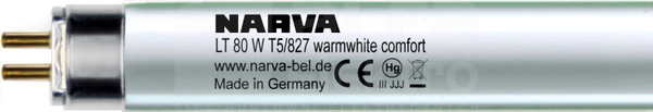 LT 80W T5-HQ/827 G5 Świetlówka T5 COLOURLUX
