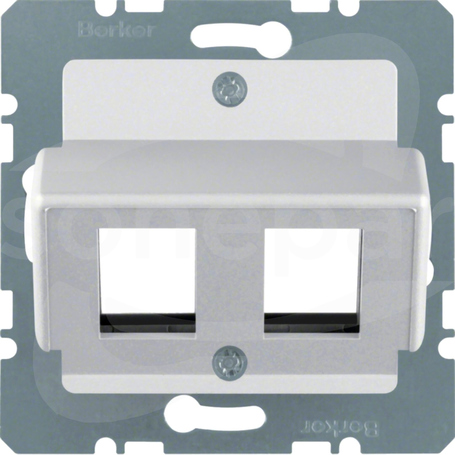 14641404 aluminium mat Płytka centr.do gn.modularnego KRONE