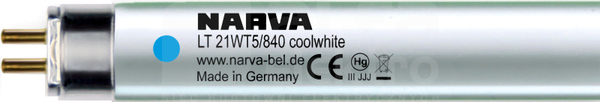 LT-UVP 21W T5 EQ/840 G5 Świetlówka T5 COLOURLUX UV-PROTECT