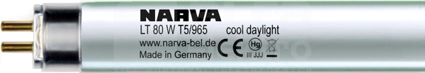 LT 80W T5-HQ/965 G5 Świetlówka T5 COLOURLUX DE LUXE